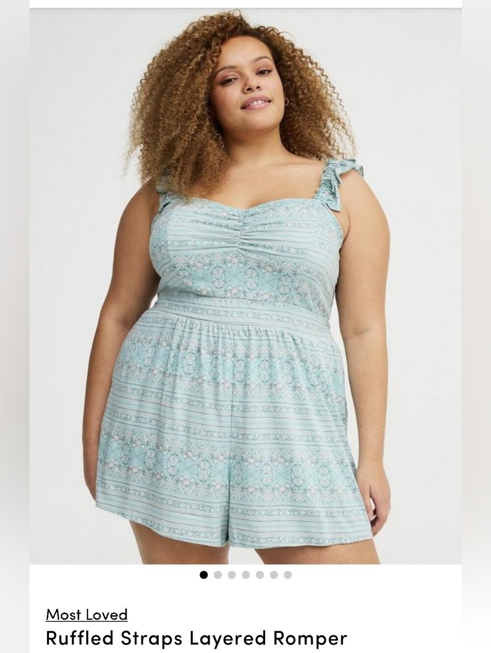 Ruffled Romper